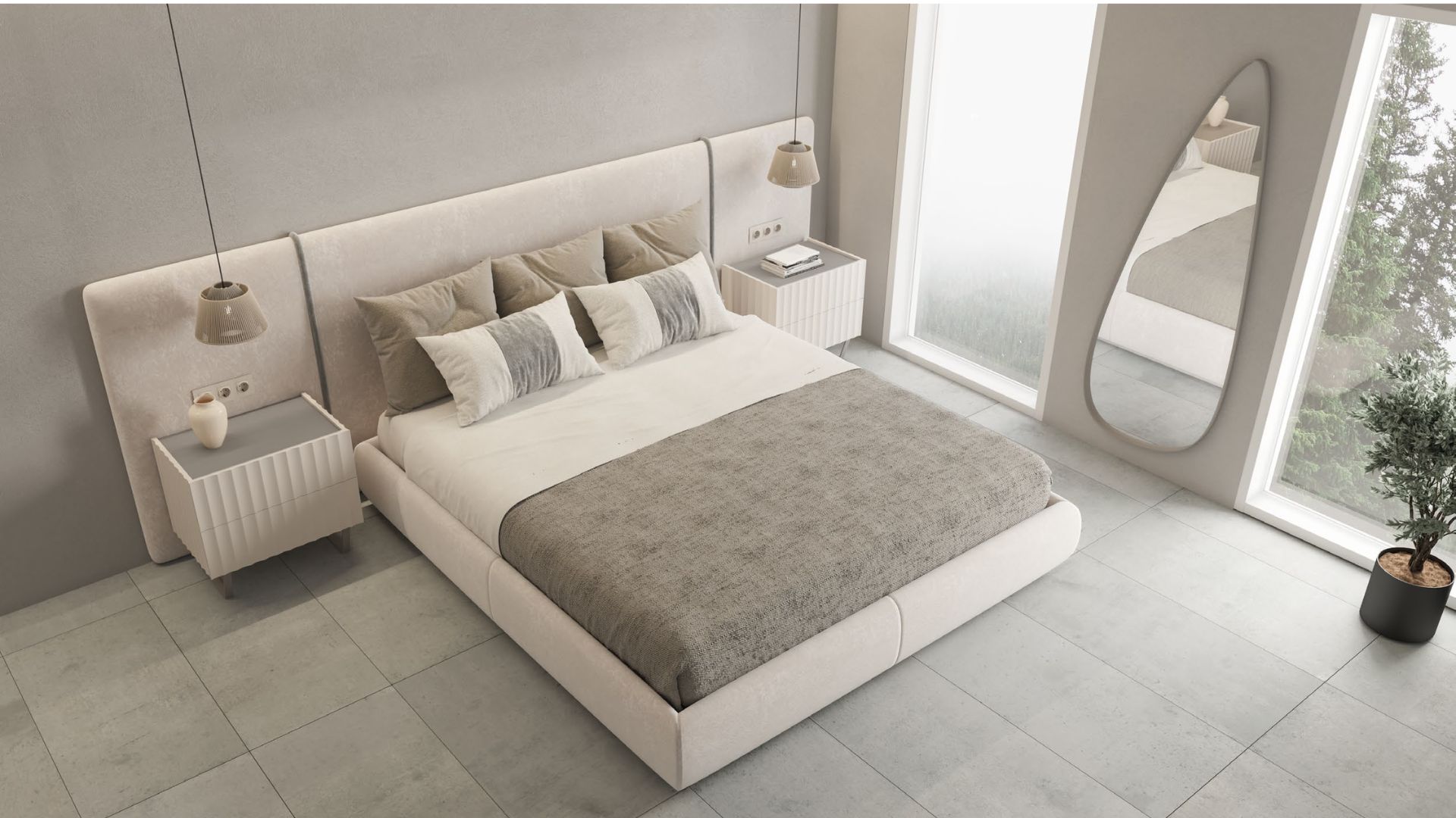 cama aire vista de ariba